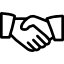 hand shake icon